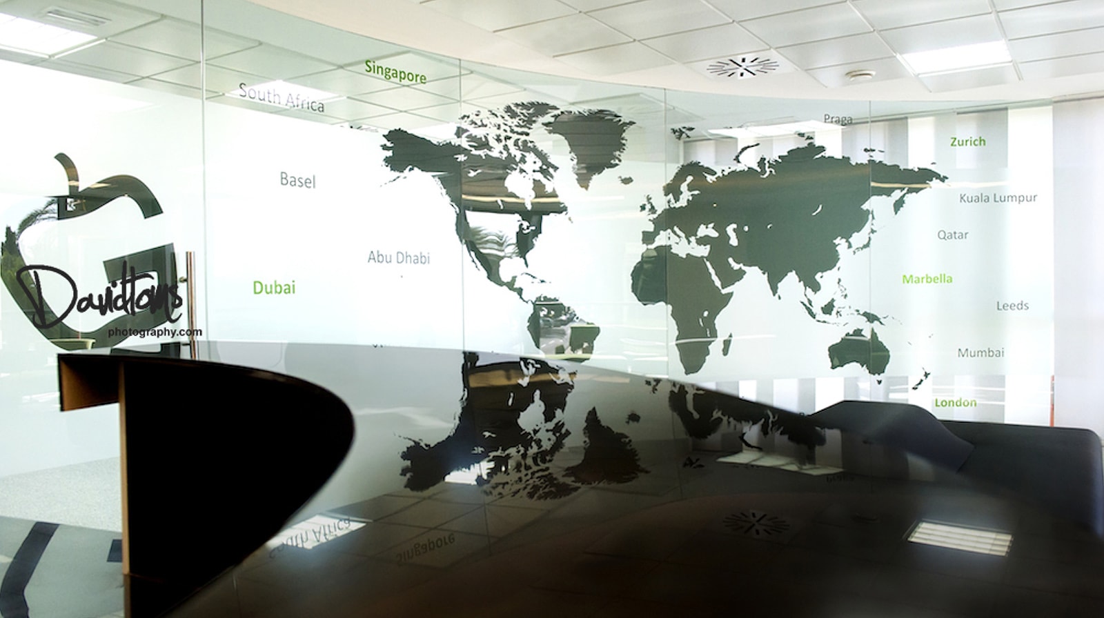 Gravity Global Offices world map