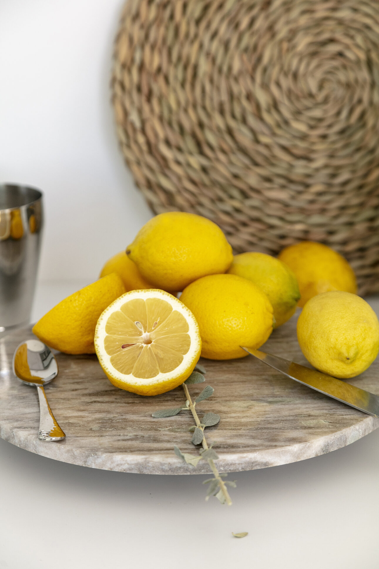 Luxury Penthouse Apartment Kitchen Lemons